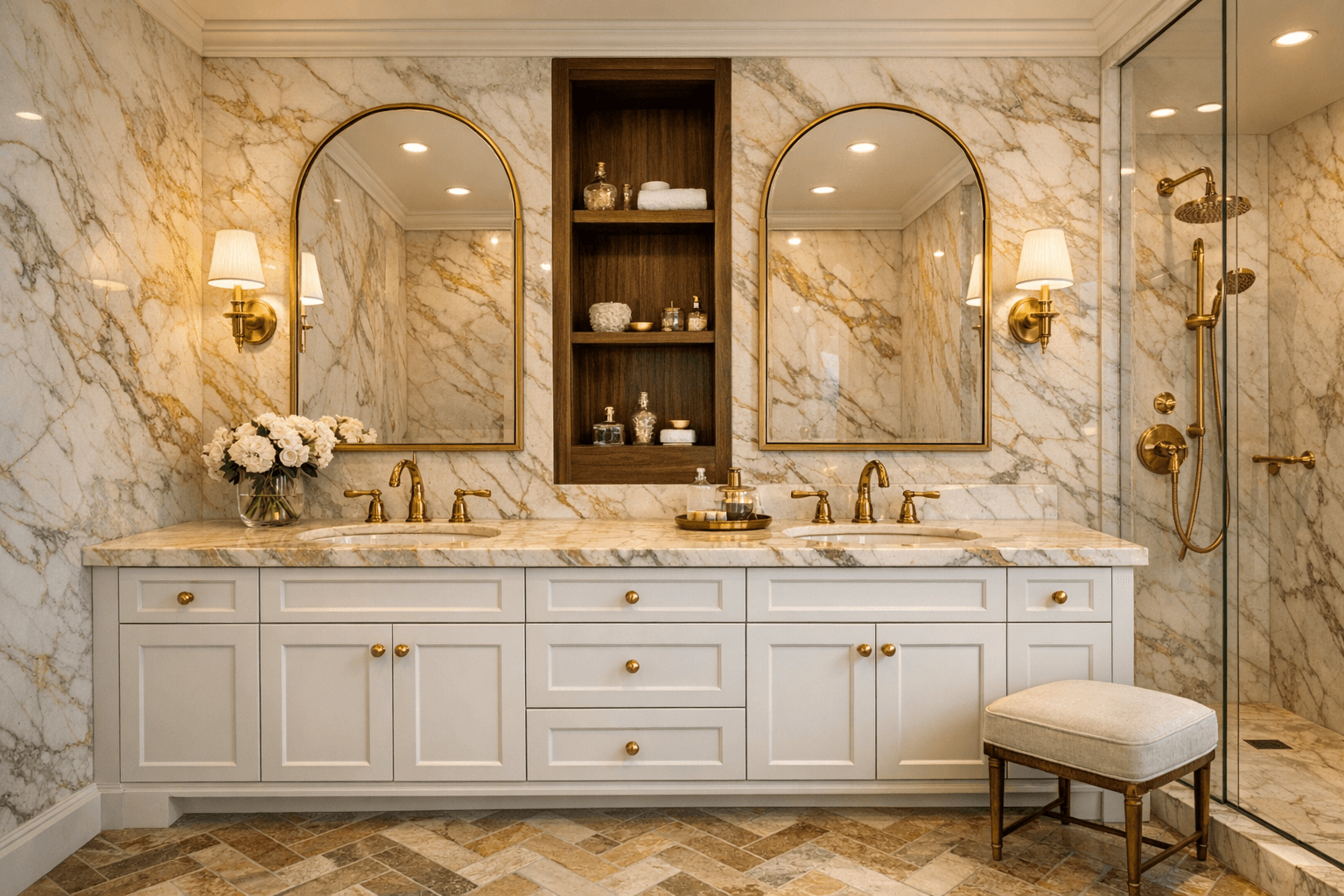 Westmount Master Bath after renovation